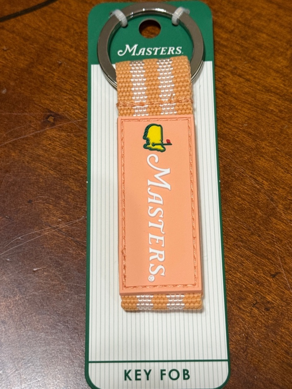 2026 Masters Tournament Orange Logo Web Keychain!!🔥🔥🔥